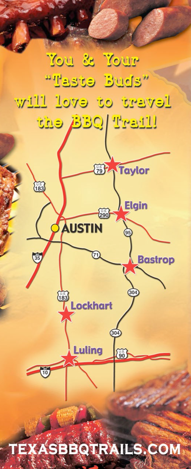 texas bbq road trip map